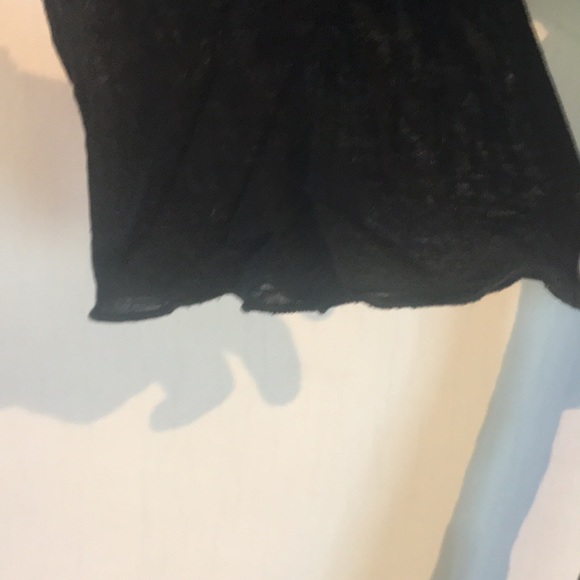 Armani Exchange A/X S vintage embroidered sheet lyocell black crop top! - Picture 7 of 12